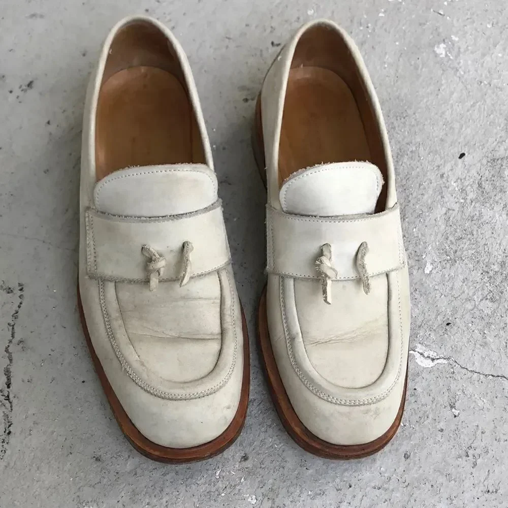 Giorgio Armani, leather loafers